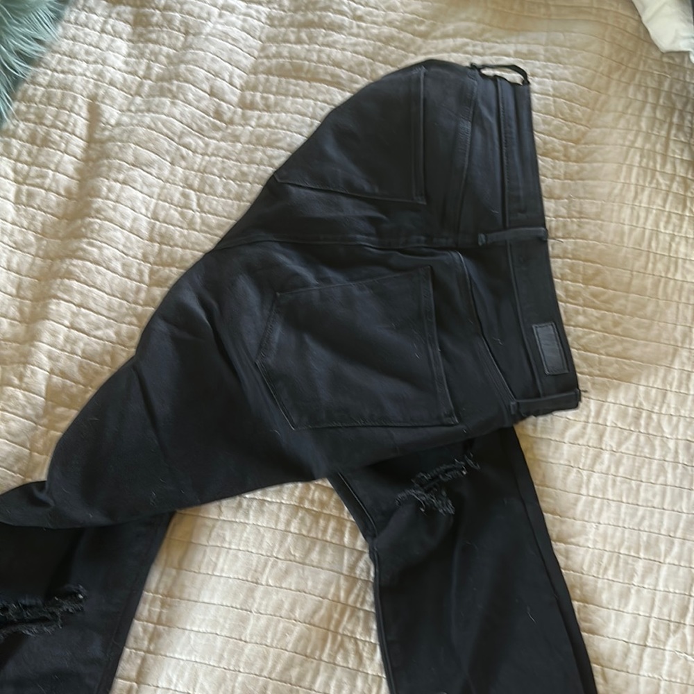 Ultra High Rise Super Skinny Jeans, Distressed, Size 30